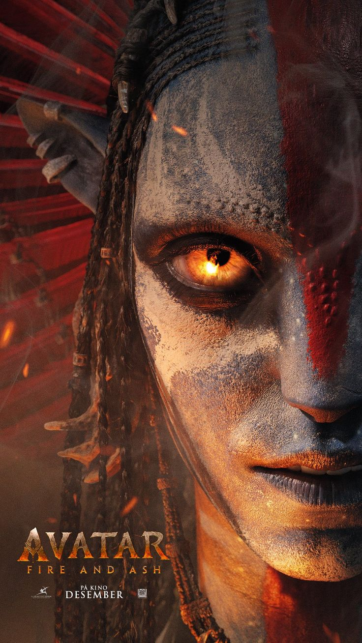 Capa de Avatar: Fire and Ash